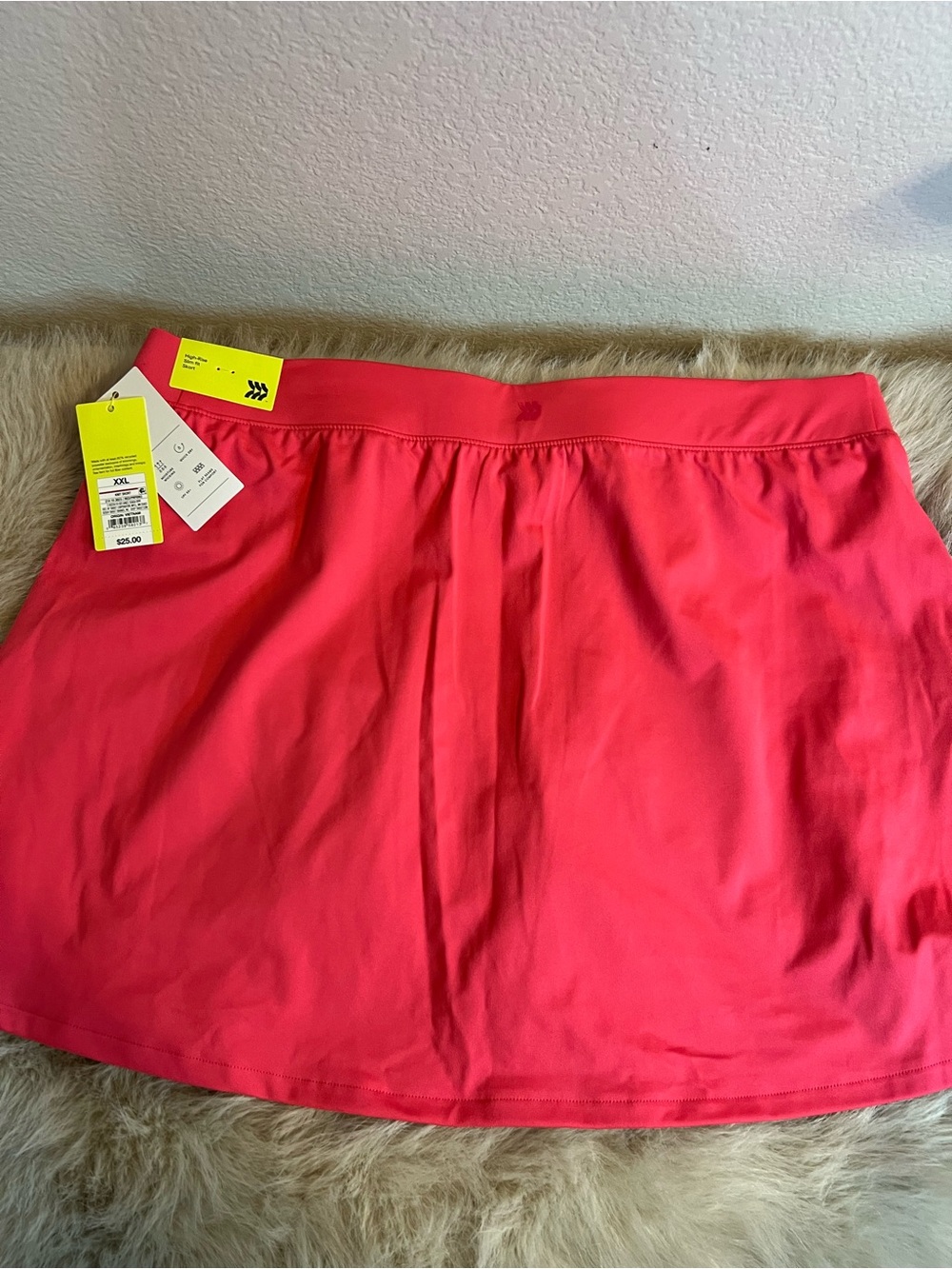 all in motion Bright Pink Active Skort - Picture 3 of 8